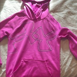 Pink Hoodie with Logo